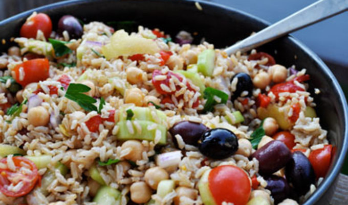 Middle Eastern Vegan Recipes
 Gluten Free Middle Eastern Chickpea & Rice Salad