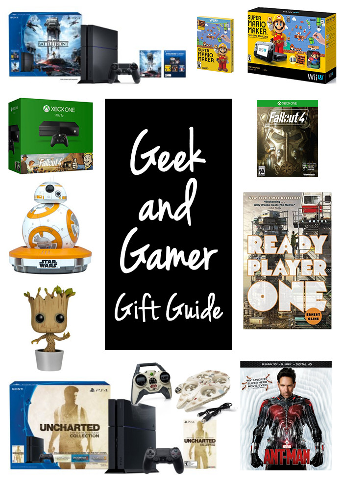 Nerdy Gift Ideas For Boyfriend
 Geek and Gamer Gift Guide April Golightly