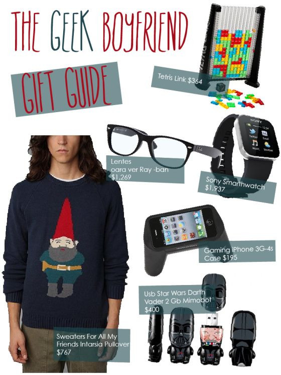 Nerdy Gift Ideas For Boyfriend
 Geek Boyfriend