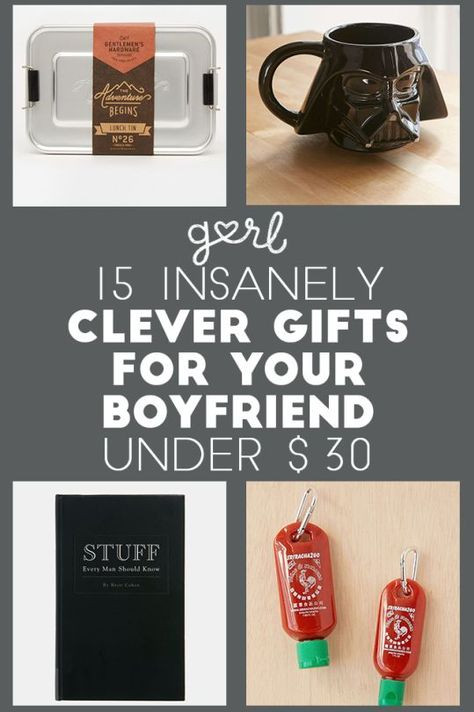 Nerdy Gift Ideas For Boyfriend
 15 Insanely Clever Gift Ideas For Your Boyfriend All Under