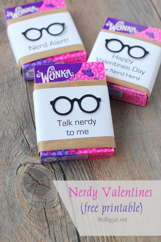 Nerdy Valentines Day Ideas Awesome Nerdy Valentines with Free Printable
