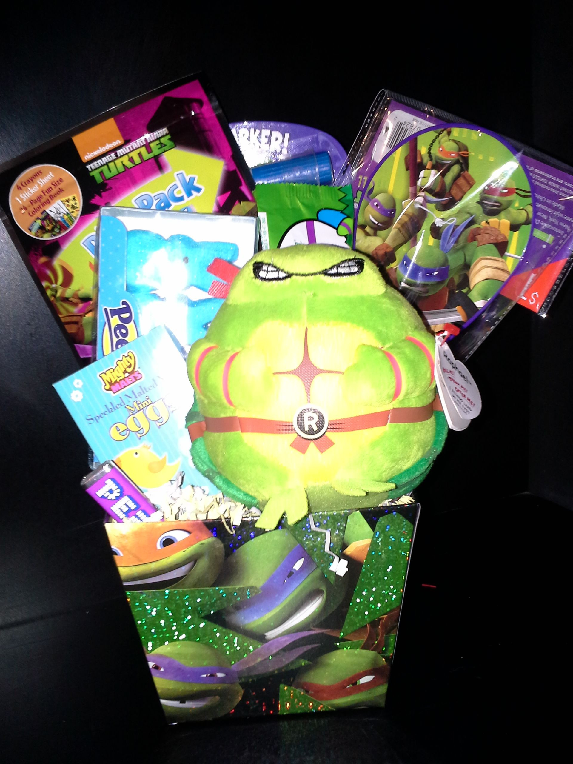Ninja Turtle Easter Basket Ideas
 Ninja Turtle Easter Basket $20