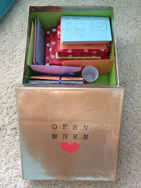 Open When Gift Ideas For Boyfriend
 Open When Letters Diy Christmas Gifts for Boyfriend