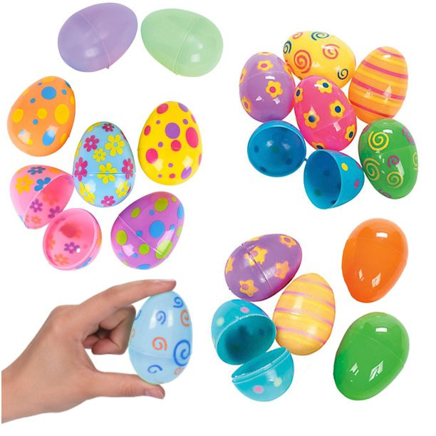 Party City Easter Eggs
 72 Plastic Fillable Easter Eggs With Bright Colors And