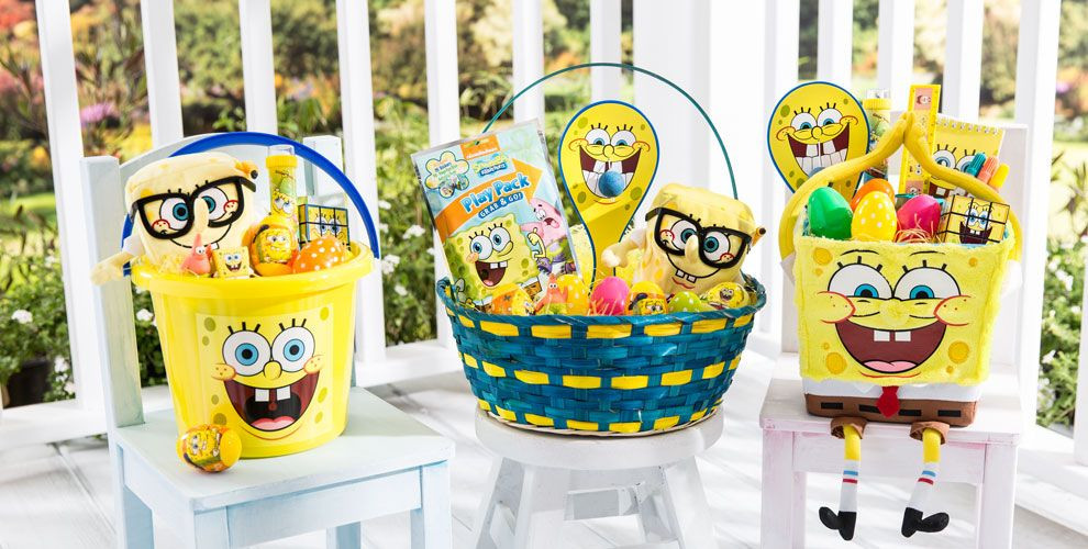 Party City Easter Eggs
 Build Your Own SpongeBob Easter Basket