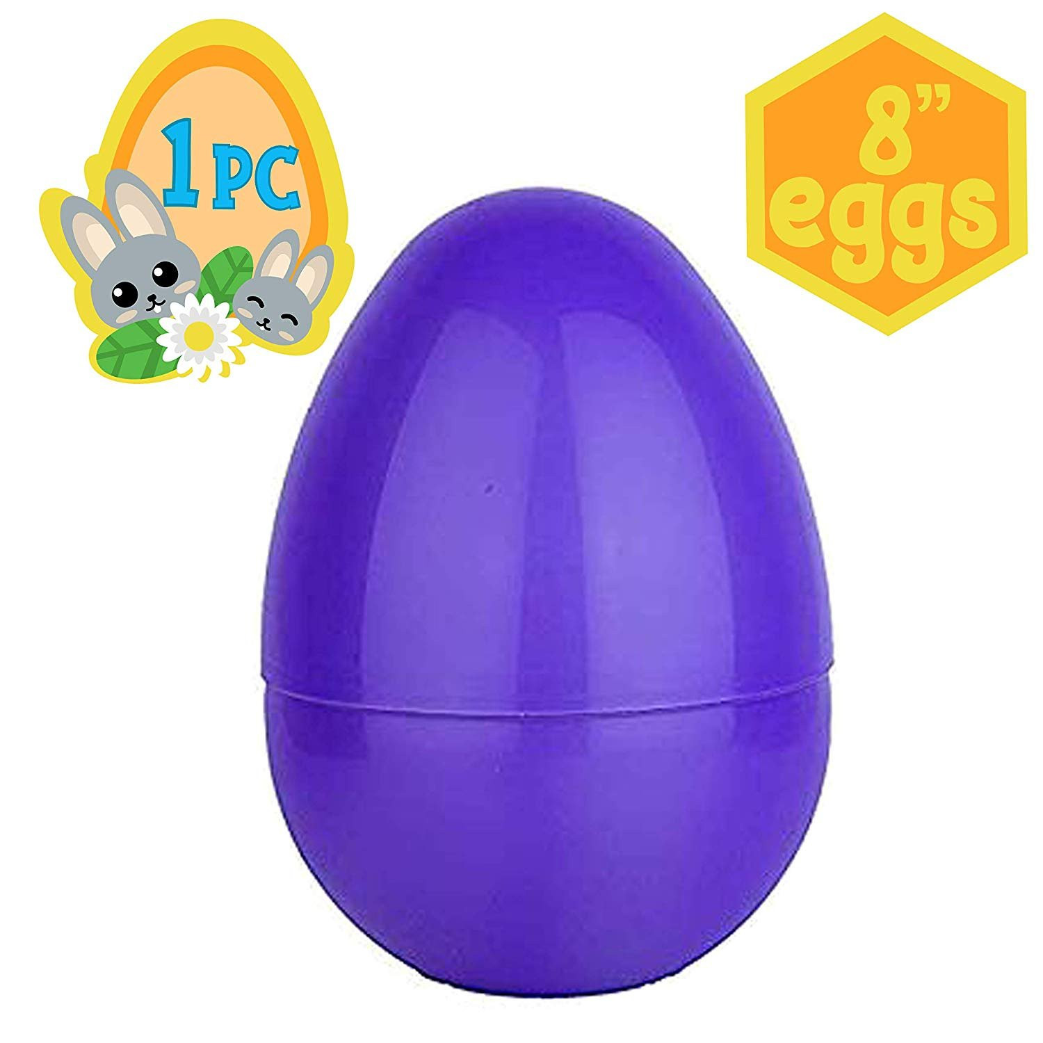 Party City Easter Eggs
 Playoly 1 Purple Jumbo Fillable Plastic Easter Egg Hunt
