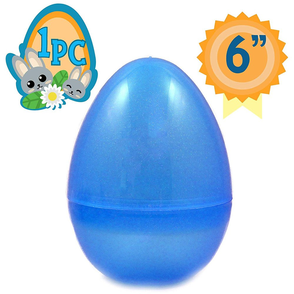 Party City Easter Eggs
 Totem World 6 Inch Jumbo Fillable Plastic Easter Egg Hunt