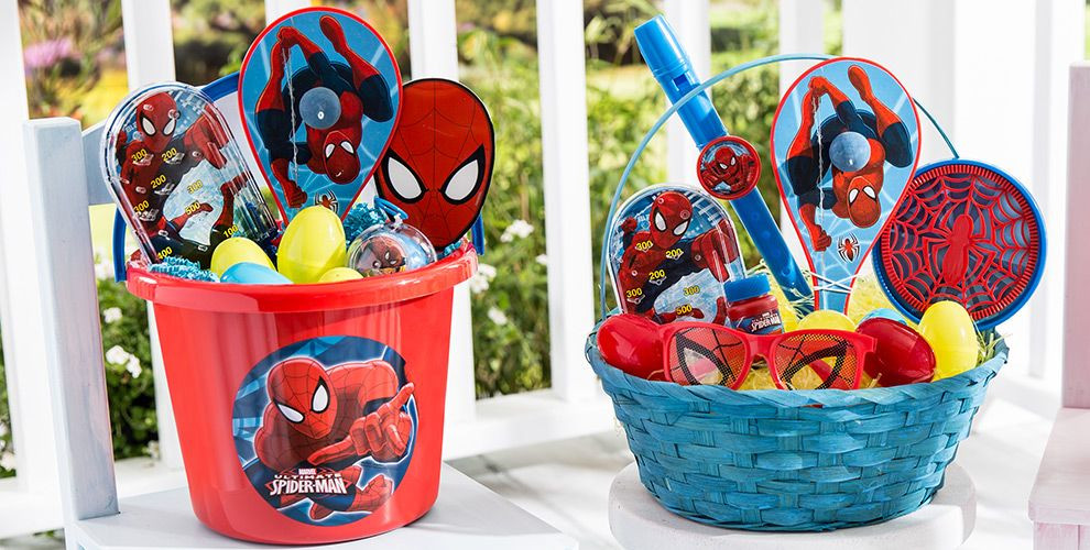 Party City Easter Eggs
 Build Your Own Spiderman Easter Basket