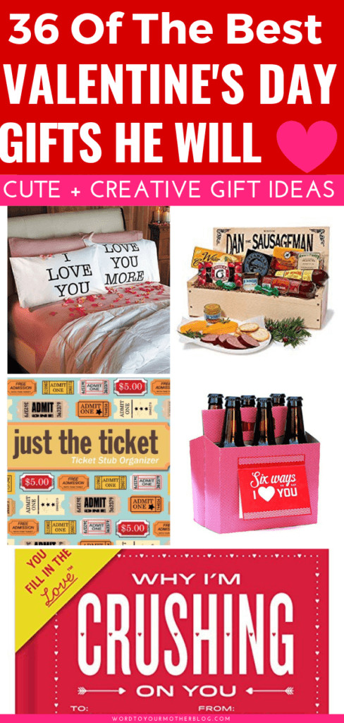 Personal Valentines Gift Ideas
 Valentine s Day Gifts For Him 36 Creative Valentine s Day