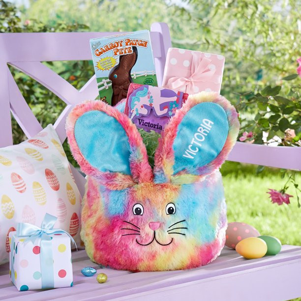 Personalized Easter Gift
 Personalized Tie Dye Easter Basket Available with or