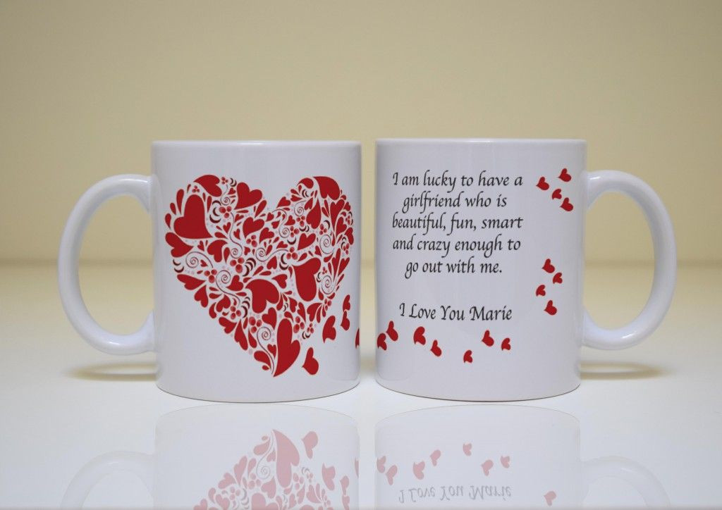Personalized Gifts For Valentines Day
 Valentine s Day Personalized Mug Customize Nation