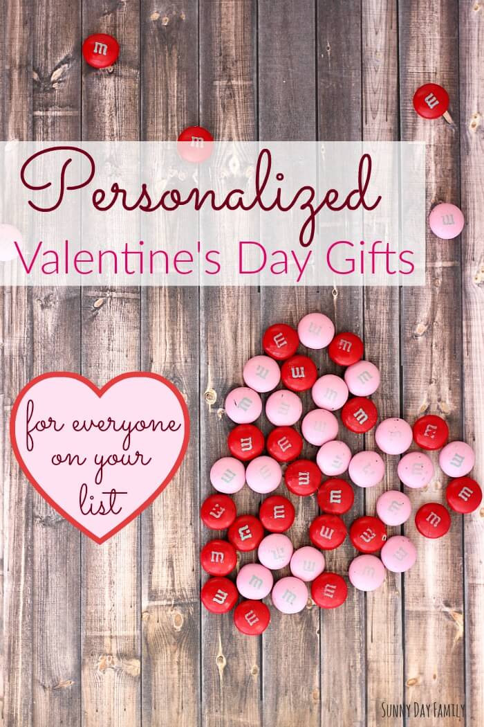 Personalized Gifts For Valentines Day
 Personalized Valentine s Day Gifts for Everyone on Your