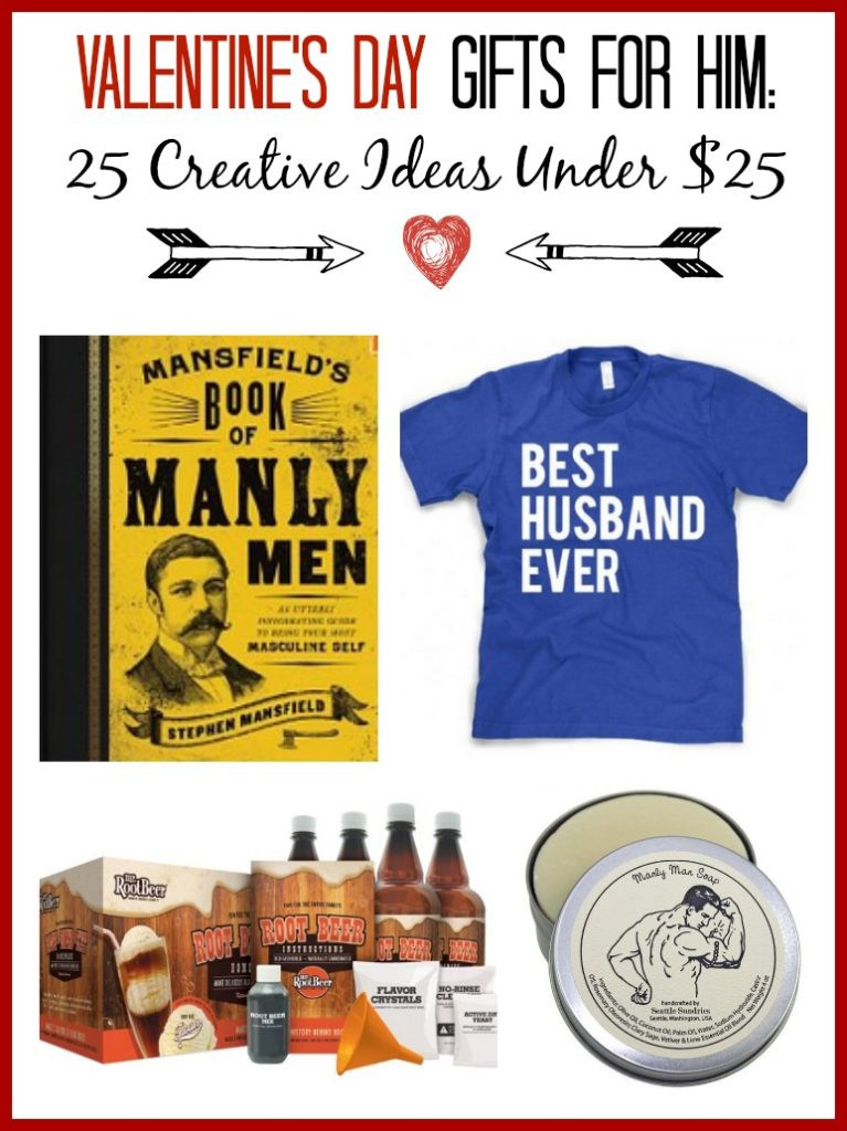 Personalized Valentines Day Gift For Him
 Valentine s Gift Ideas for Him 25 Creative Ideas Under $25