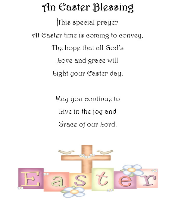 Prayer For Easter Sunday Dinner
 March 2018 MDO Prayer