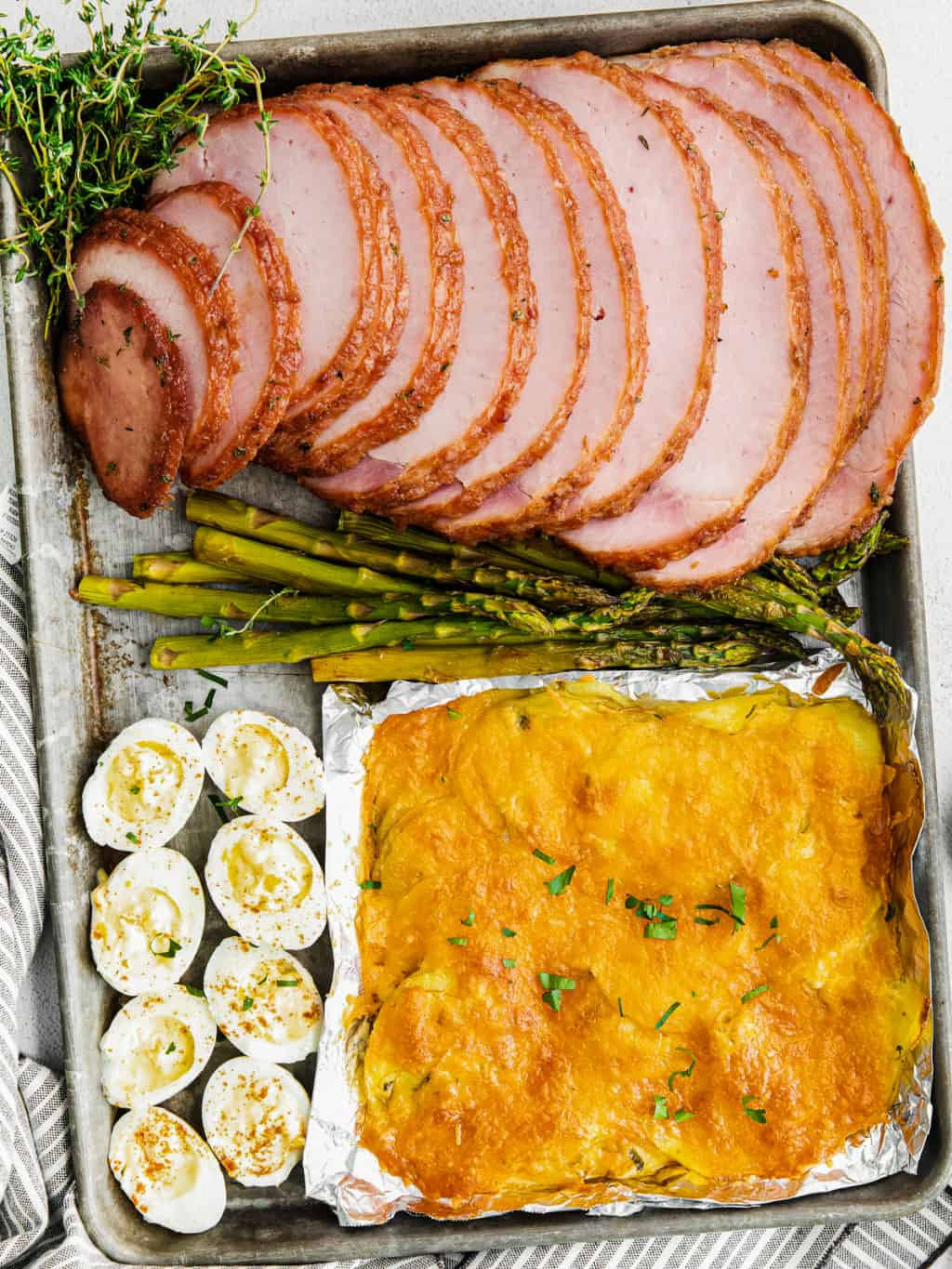 Pre Made Easter Dinner
 Sheet Pan Easter Dinner with Ham The Cookie Rookie