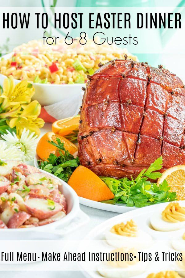 Preparing Easter Dinner
 Everything you need to host easter dinner A plete