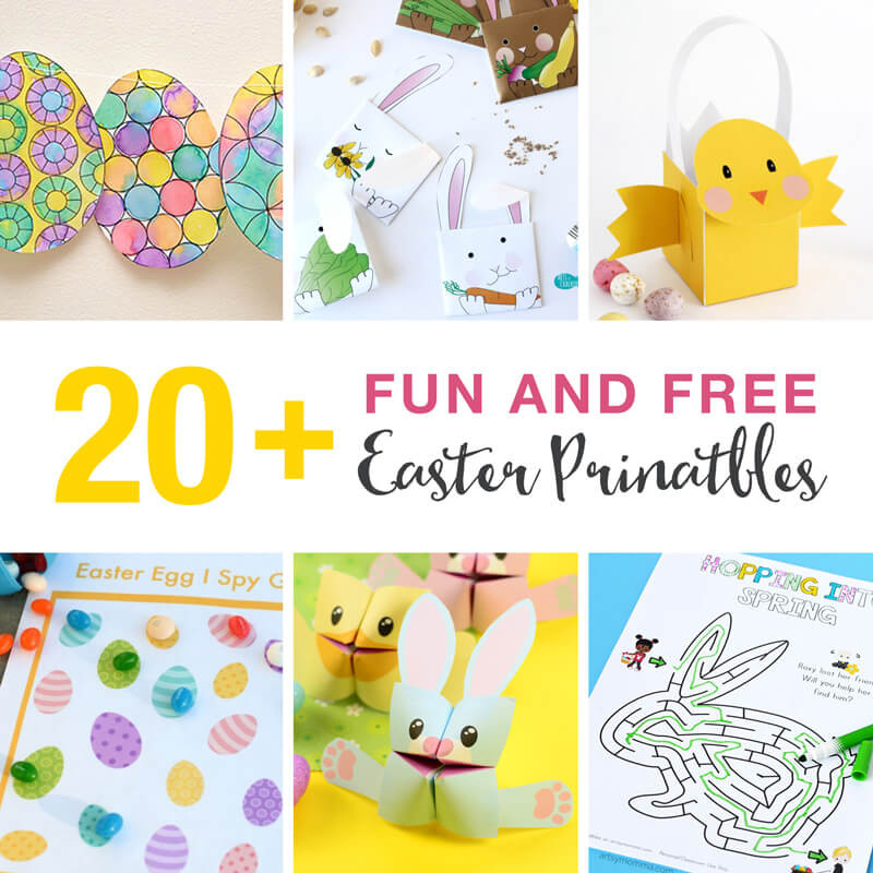 Printable Easter Craft
 20 fun and free Easter printables for kids