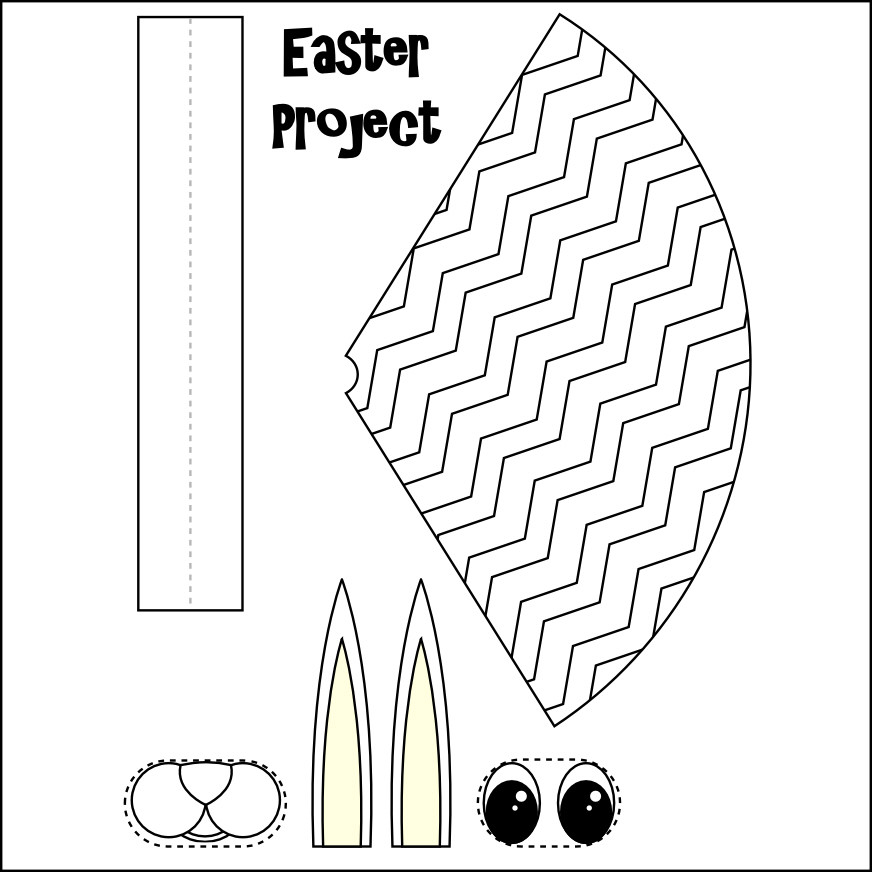 Printable Easter Craft
 5 Best of Printable Easter Basket Craft Kids