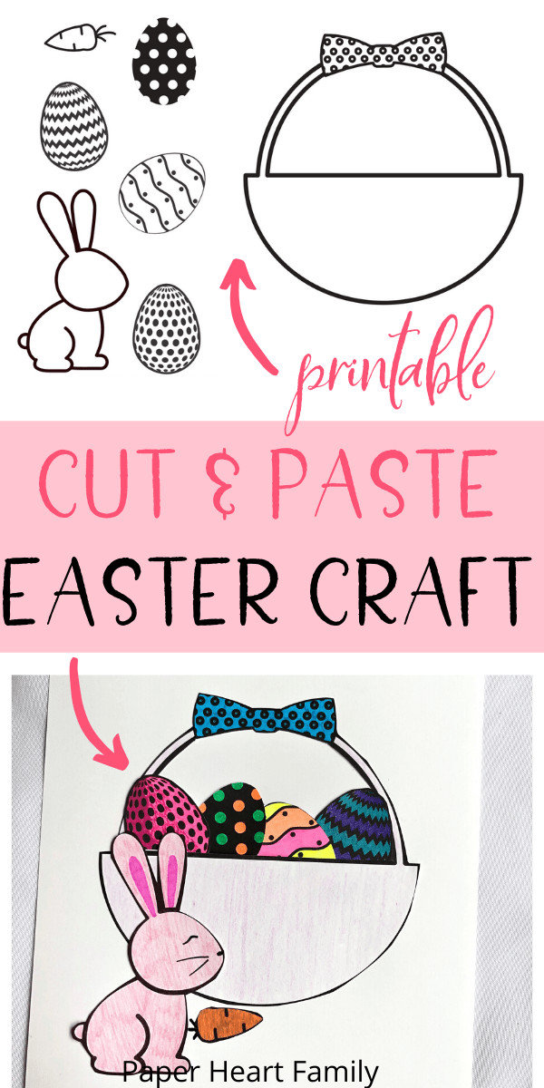 Printable Easter Craft
 Free Printable Easter Craft For Kids Simply Print Cut