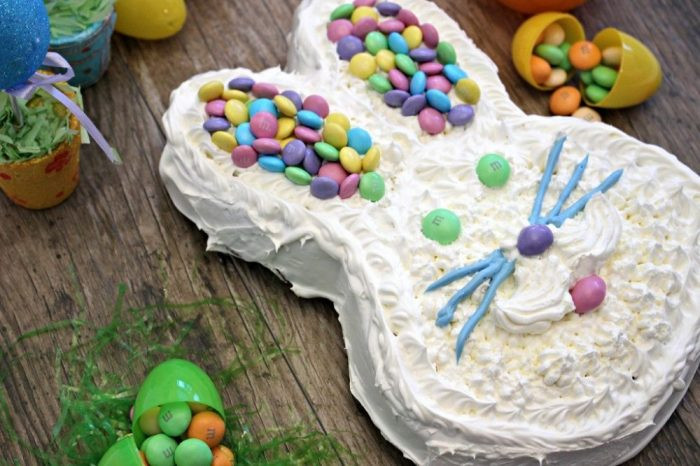 Recipe For Easter Cake
 Easter Bunny Cake Recipe Scrappy Geek