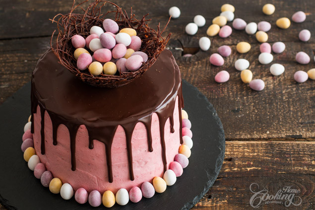 Recipe For Easter Cake
 Strawberry Easter Cake Home Cooking Adventure