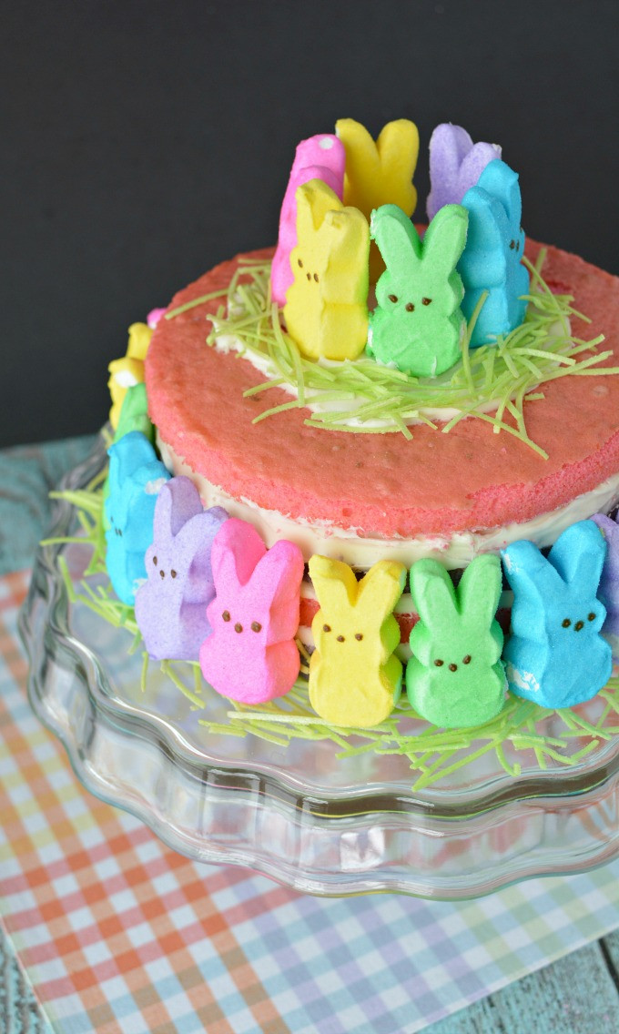 Recipe For Easter Cake
 Bountiful Bunny PEEPS Easter Cake Recipe The Rebel Chick