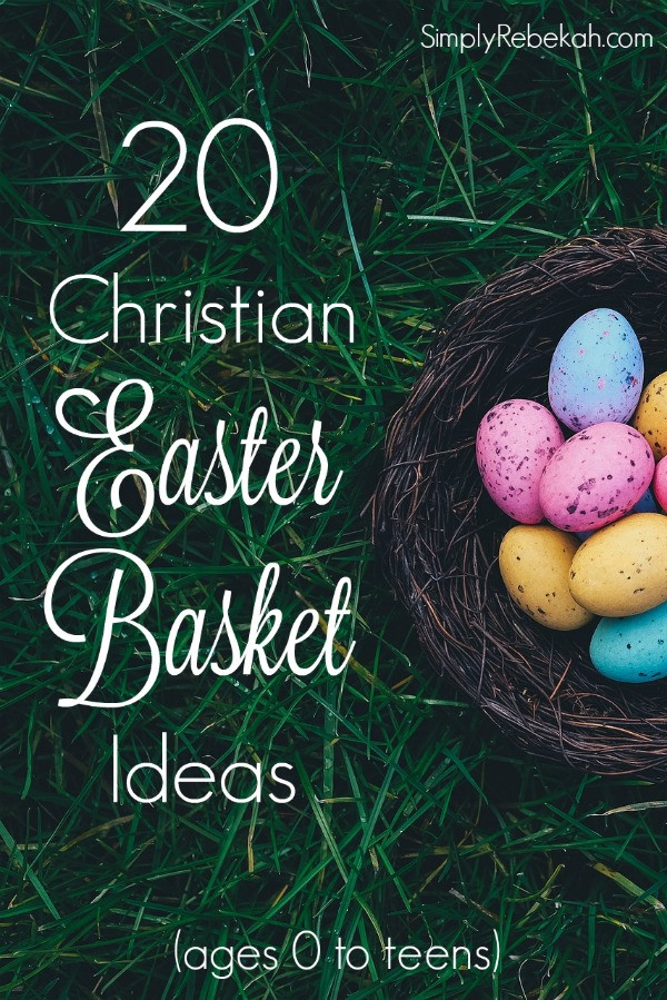 Religious Easter Gifts
 20 Christian Easter Basket Ideas Simply Rebekah