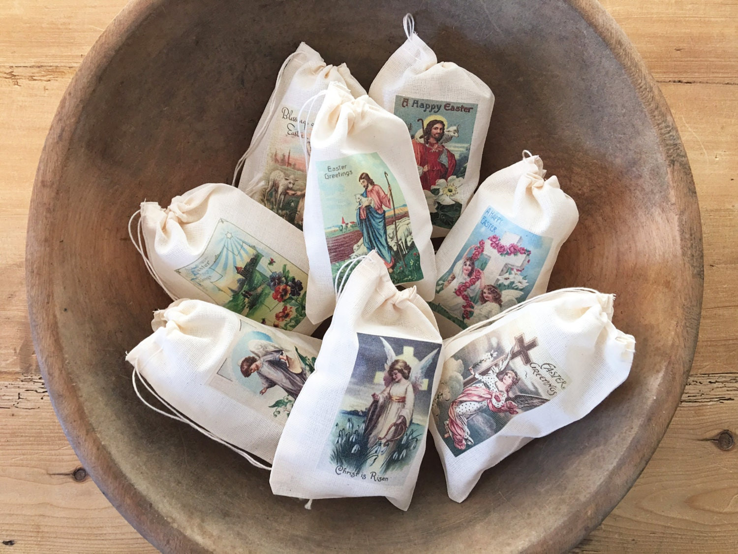 Religious Easter Gifts
 Easter Religious Catholic Gift Bags Set of 8 Vintage 4x6 or