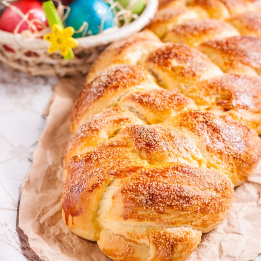 Romanian Easter Bread
 Cozonac Romanian Easter bread recipe by Bindiya Sharma at