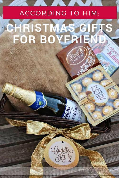 Romantic Christmas Gift Ideas For Boyfriend
 According To Him Christmas Gifts For Boyfriend