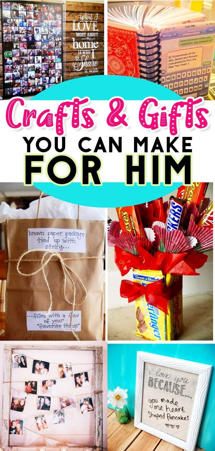 Romantic Homemade Gift Ideas For Boyfriend
 Boyfriend Craft Gifts DIY Ideas For Him To Make A