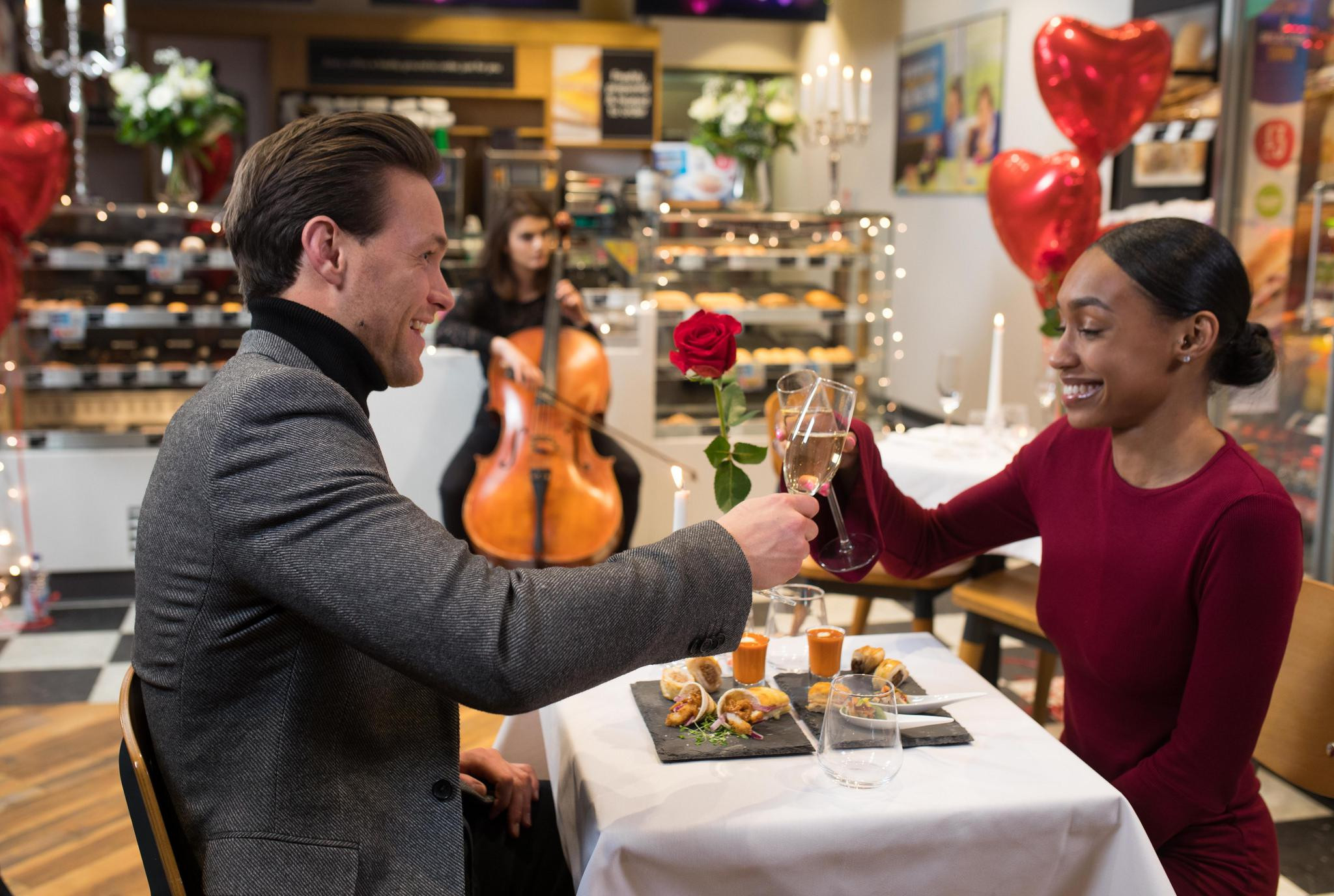 Romantic Valentine Dinners
 Greggs offering loved up couples chance to enjoy romantic