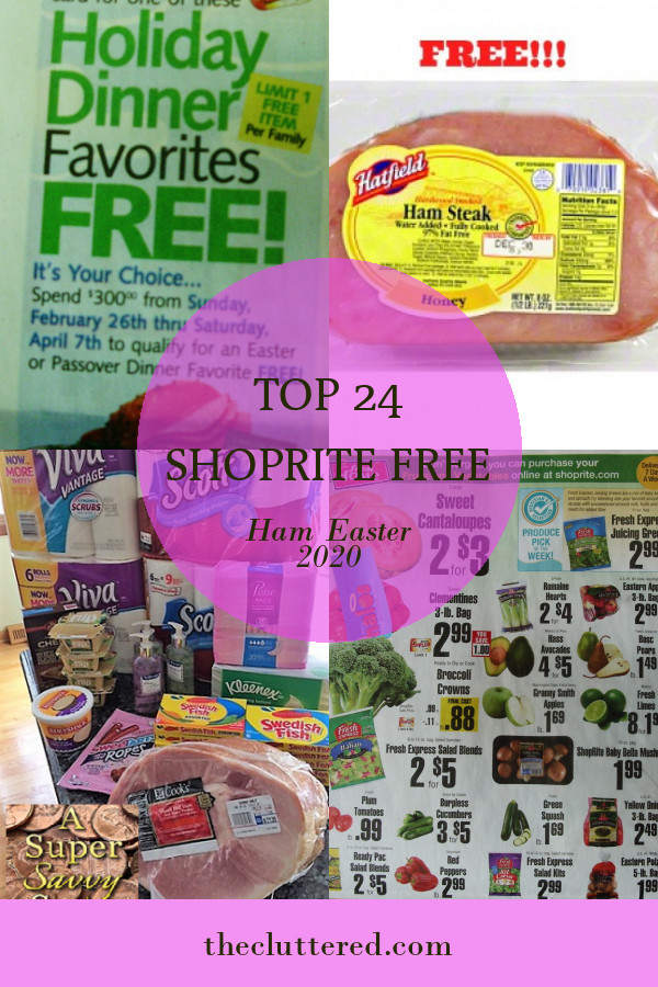 Shoprite Free Ham Easter
 Top 24 Shoprite Free Ham Easter 2020 – Home Family Style