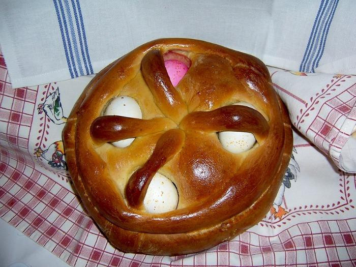 Sicilian Easter Bread
 Palummeddi Traditional Sicilian Easter Egg Bread