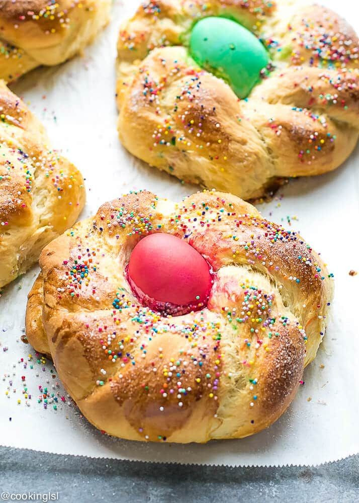 Sweet Easter Bread Recipe Lovely Mini Braided Easter Bread