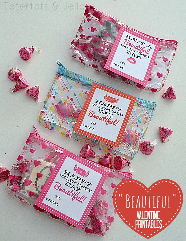 Teen Valentine Gift Ideas
 "Beautiful" Valentine s Day Printables Tween or Teen