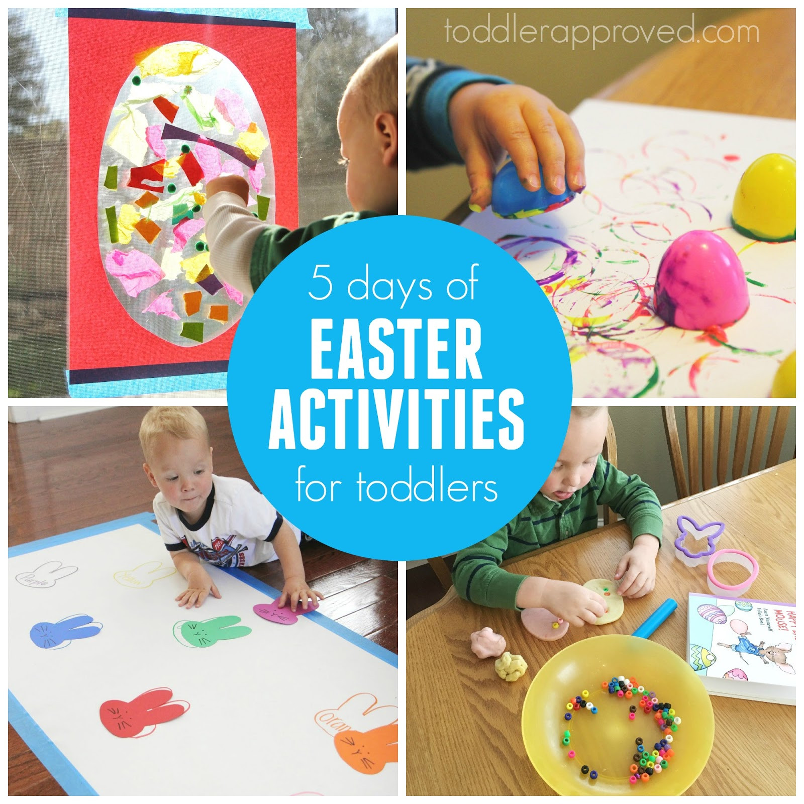 Toddlers Easter Activities
 Toddler Approved 5 Days of Toddler Easter Activities