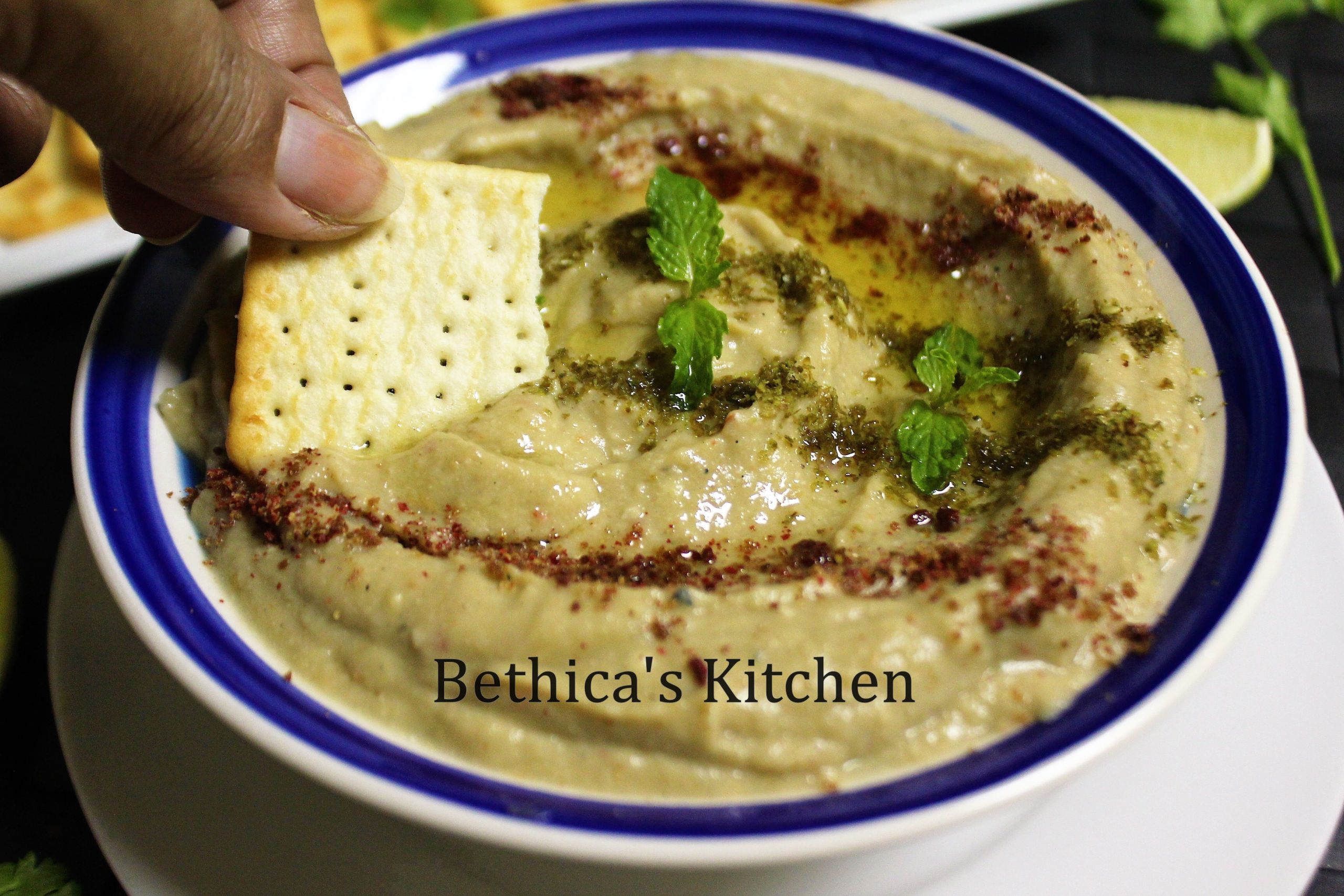 Traditional Middle Eastern Recipes
 Baba Ganoush Traditional Middle Eastern Eggplant Dip
