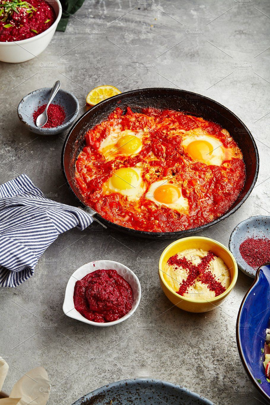 Traditional Middle Eastern Recipes
 Traditional jewish and middle eastern dish shakshuka