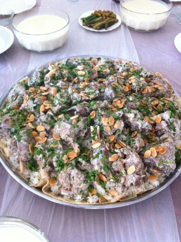Traditional Middle Eastern Recipes
 Traditional meal from Jordan called Mansaf