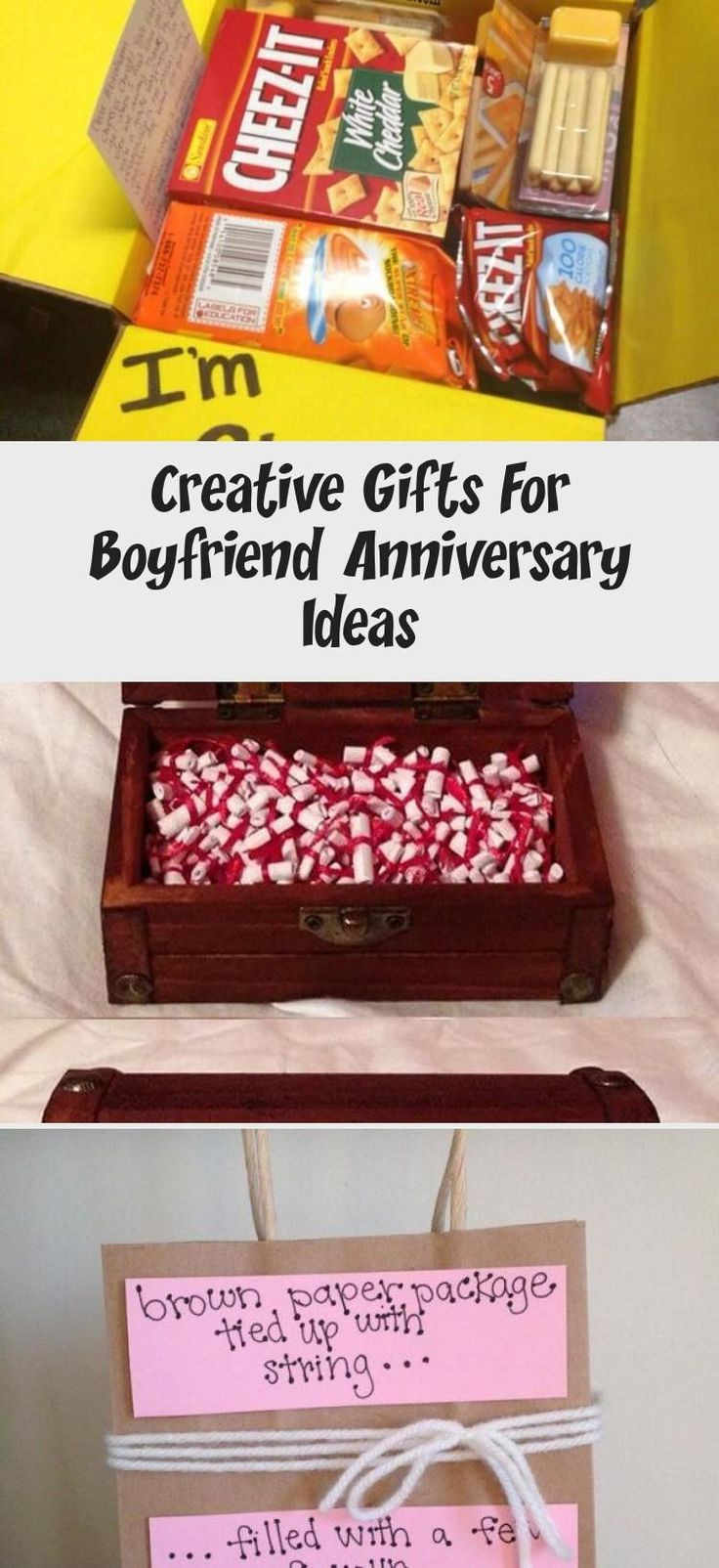 Unique Gift Ideas For Boyfriend
 Creative Gifts For Boyfriend Anniversary Ideas