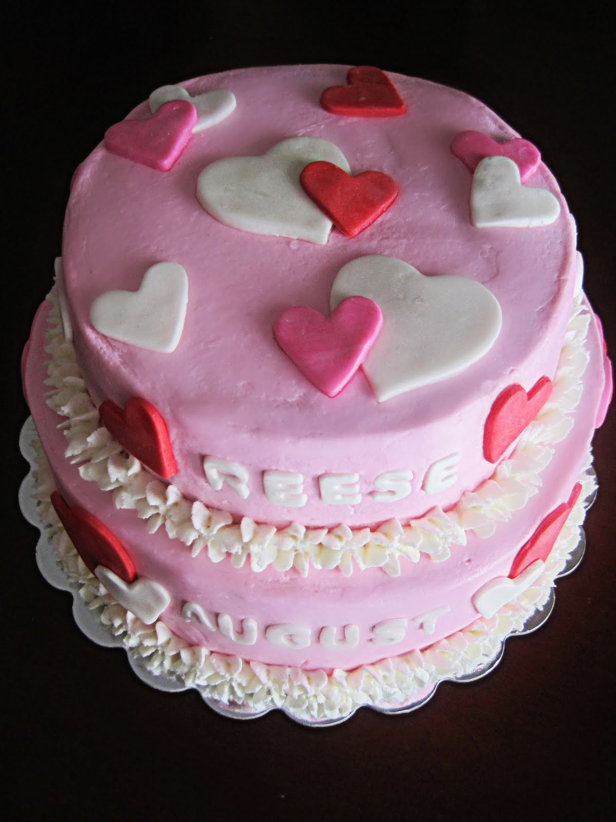 Valentine Birthday Cake
 Have a Piece of Cake Valentine s Theme Birthday Cake