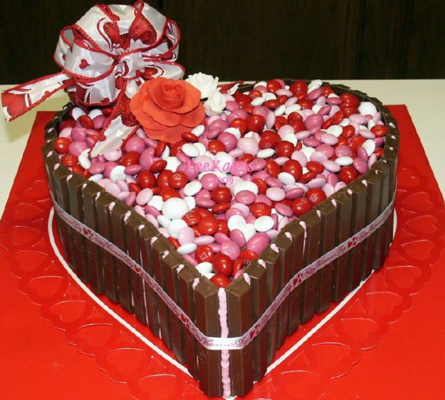 Valentine Birthday Cake
 Valentine Candy Cake CakeCentral