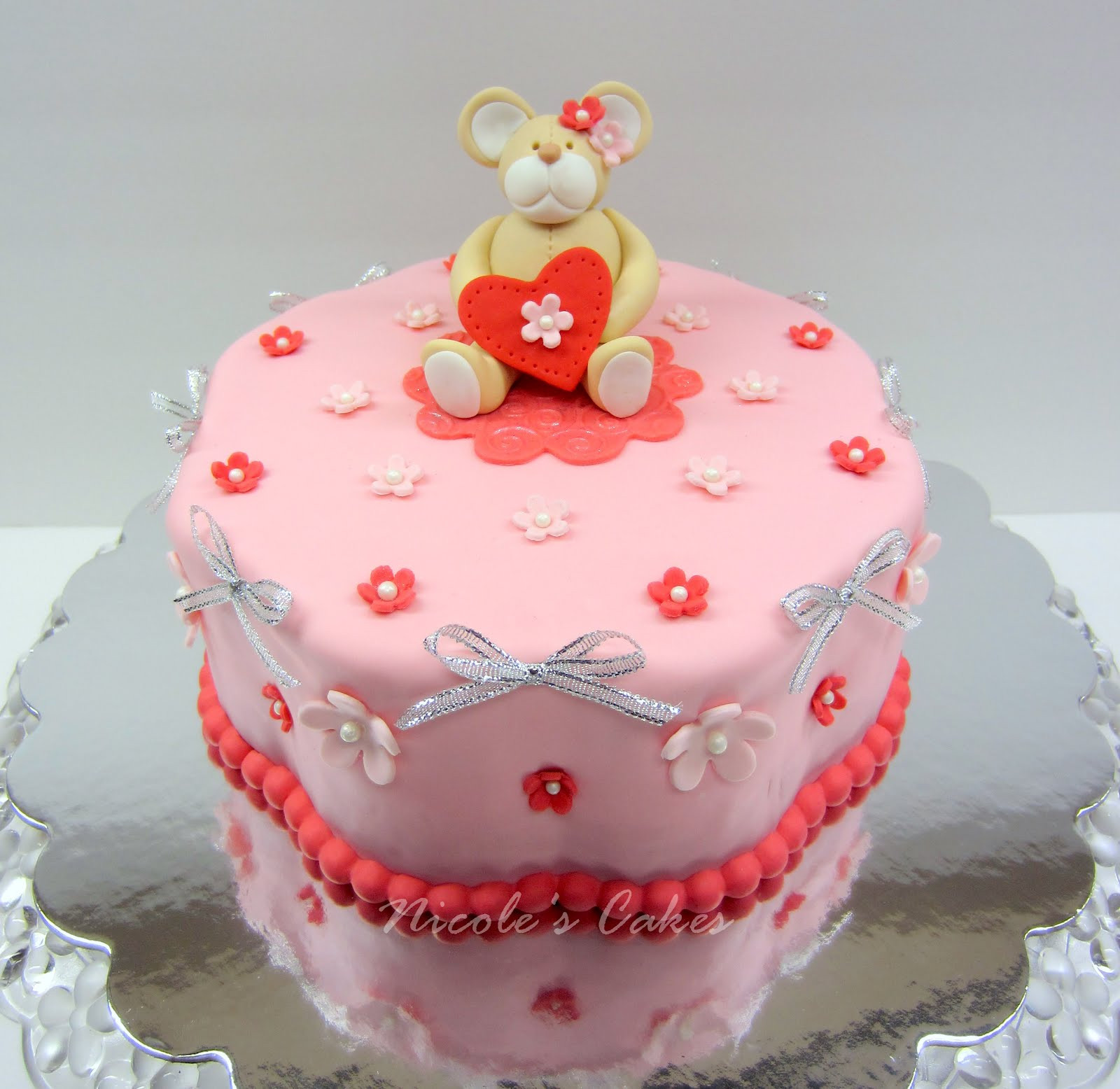 Valentine Birthday Cake
 Confections Cakes & Creations A Valentine s Birthday Cake