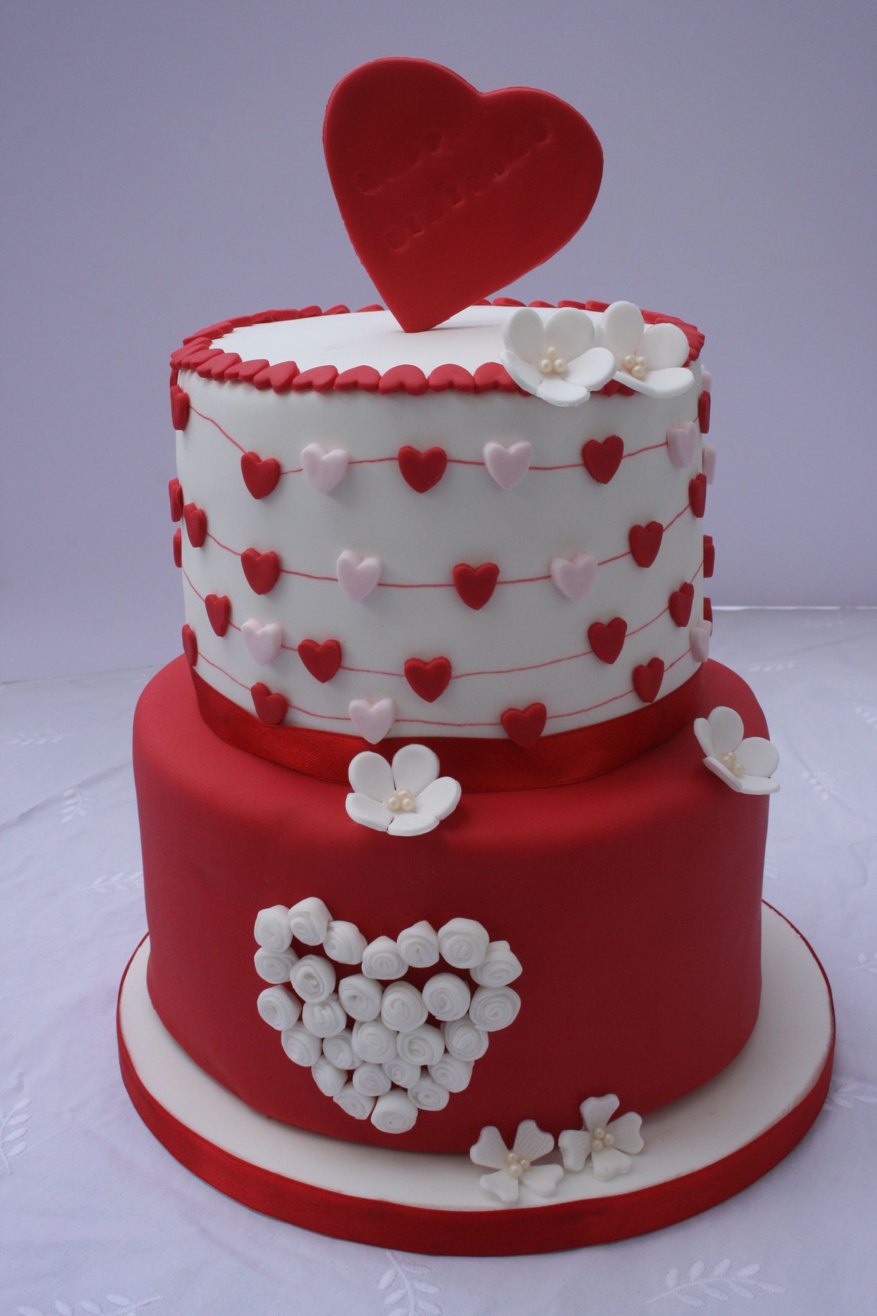 Valentine Birthday Cake Beautiful Valentine S Birthday Cake Cakecentral
