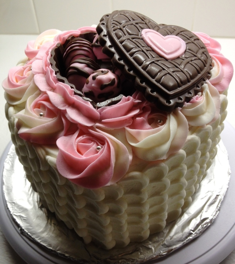 Valentine Birthday Cake
 Valentines birthday Cake CakeCentral