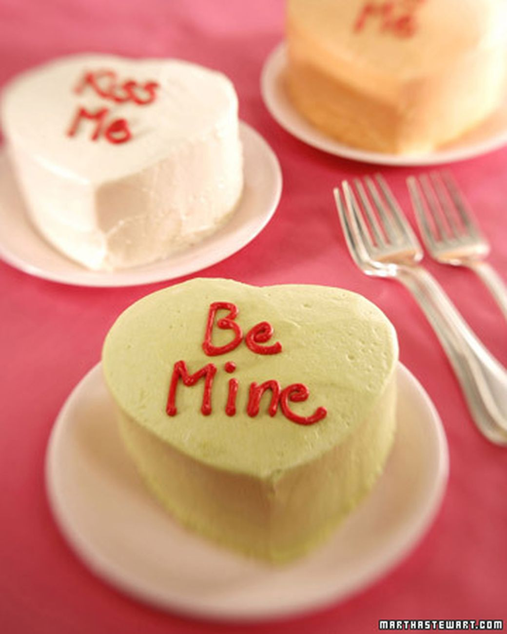 Valentine Cake Recipes
 Mini Heart Shaped Cake Recipe Recipe