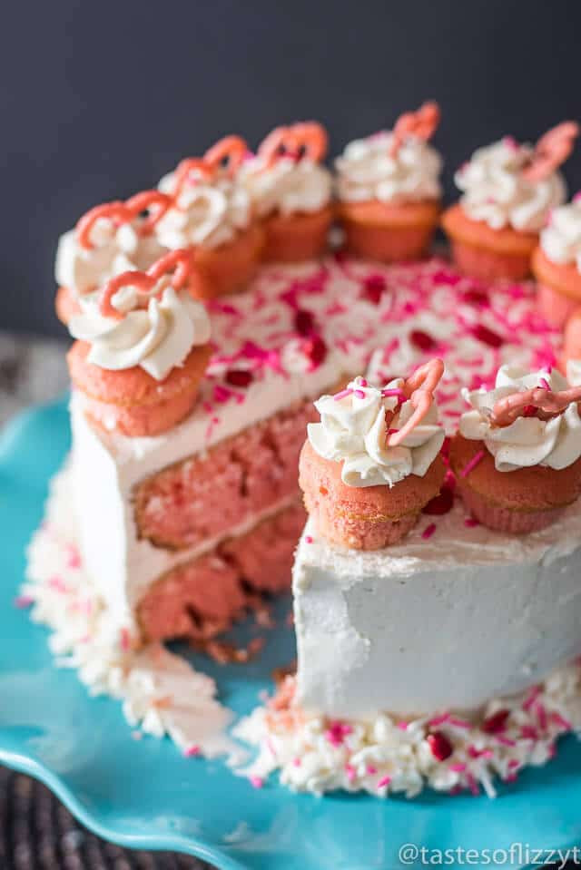 Valentine Cake Recipes
 Valentine Cake Easy Strawberry Flavored Cake with Mini