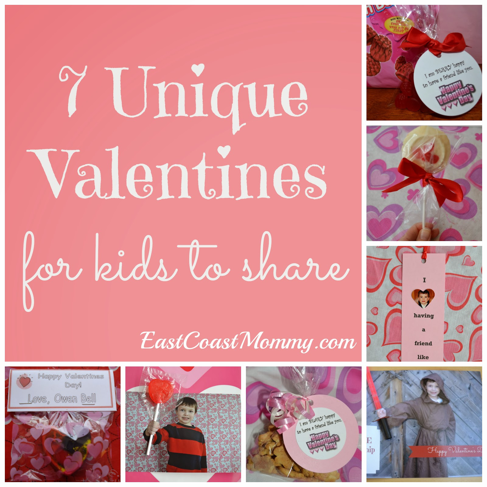 Valentine Creative Gift Ideas
 East Coast Mommy 7 Unique Valentines for kids to share