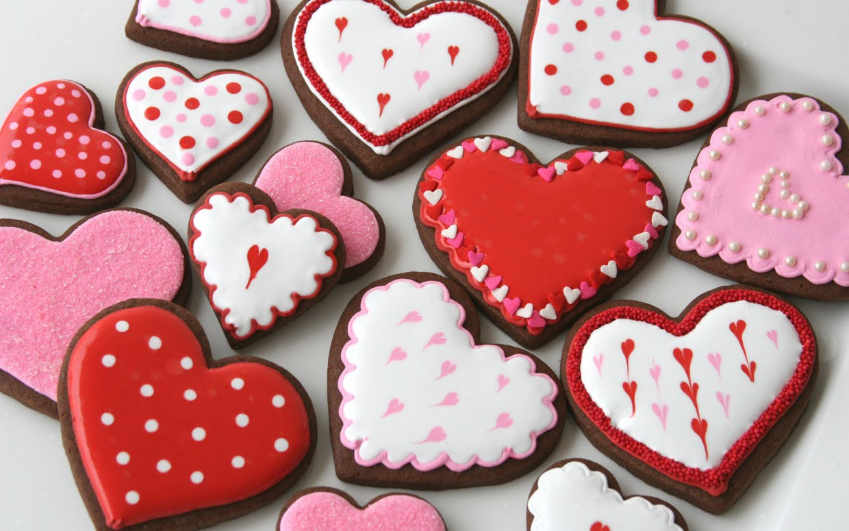Valentine Cut Out Cookies
 15 Heart Shaped Treats for Your Valentine